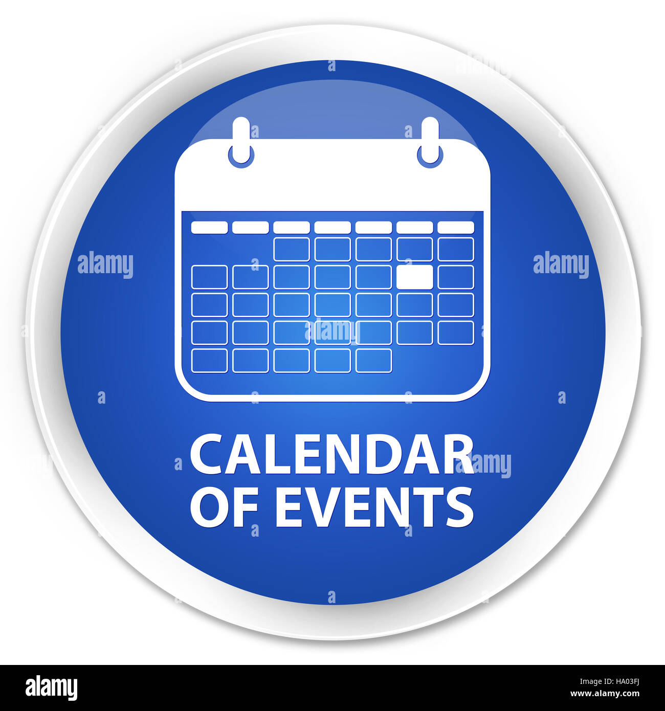 Events icon hi-res stock photography and images - Alamy