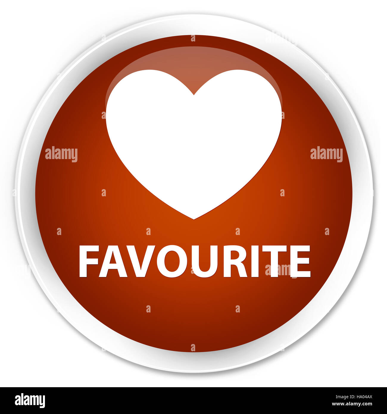 Favourite heart icon hi-res stock photography and images - Alamy