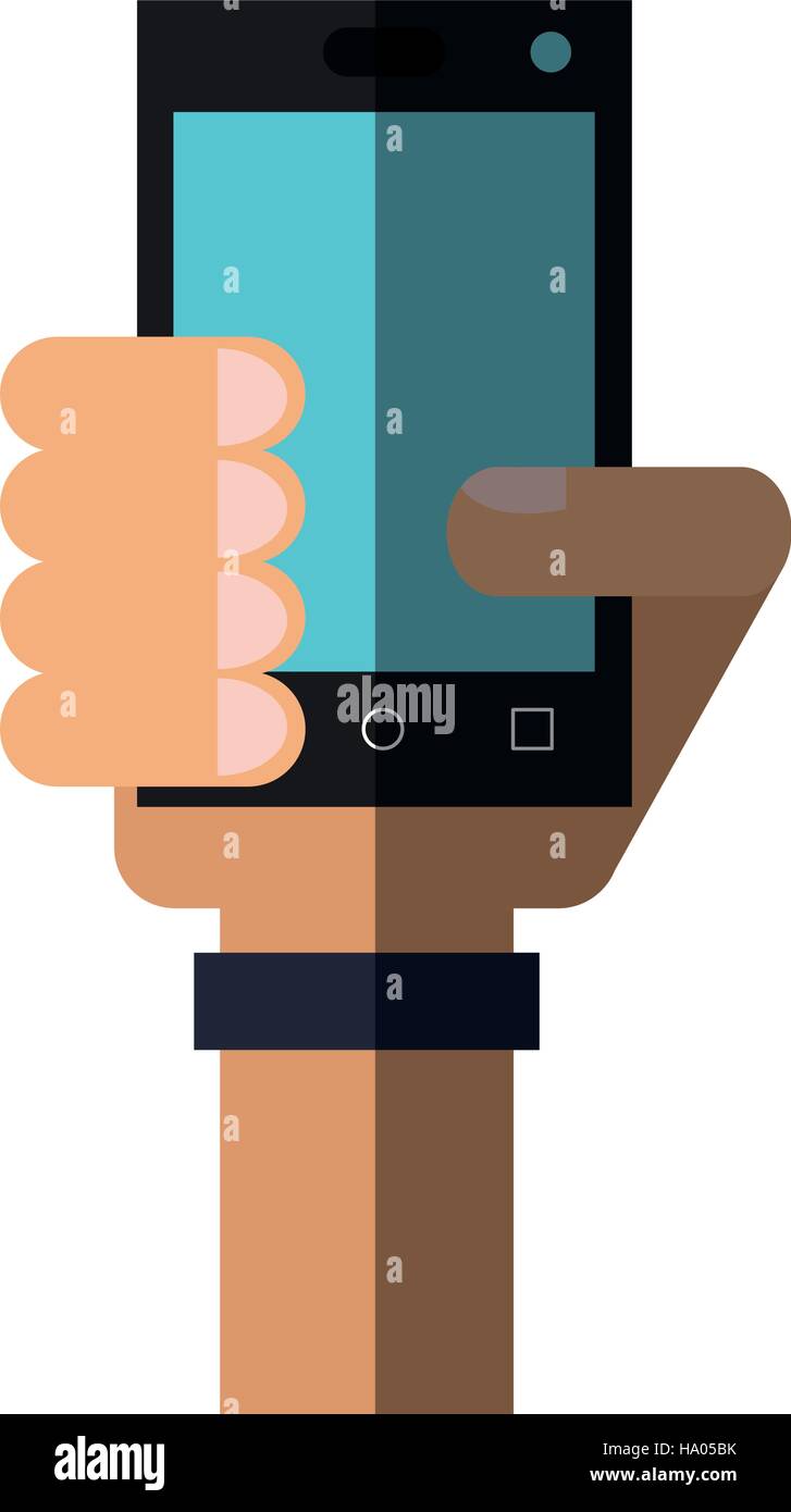 Isolated smartphone device design Stock Vector Image & Art - Alamy