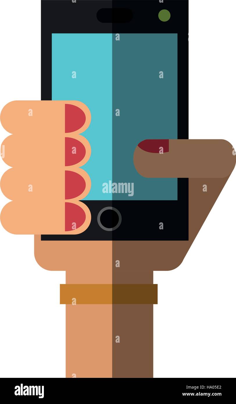 Isolated smartphone device design Stock Vector Image & Art - Alamy