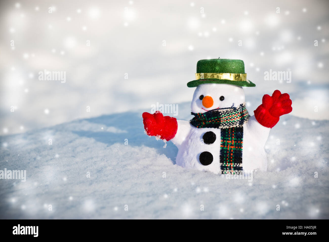 Cute snowman hi-res stock photography and images - Alamy