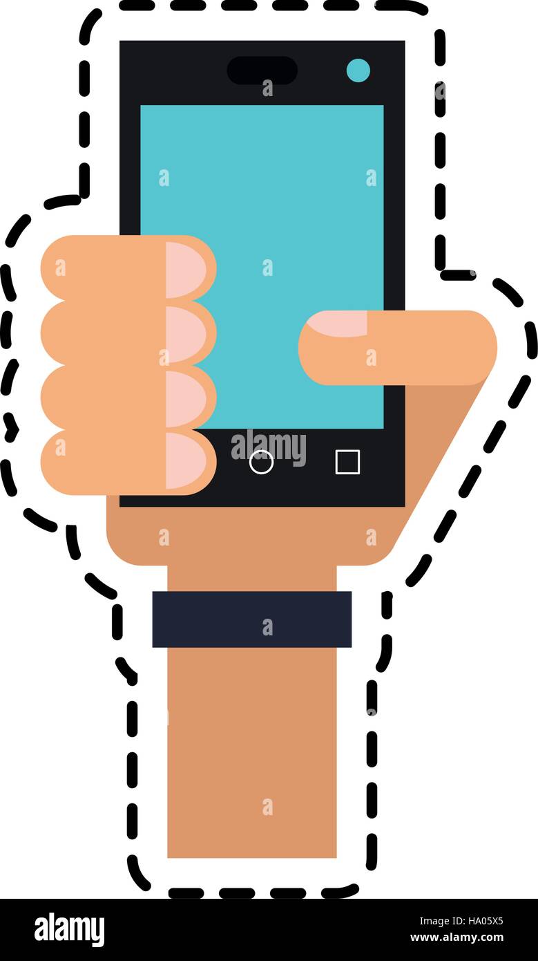 Isolated smartphone device design Stock Vector Image & Art - Alamy