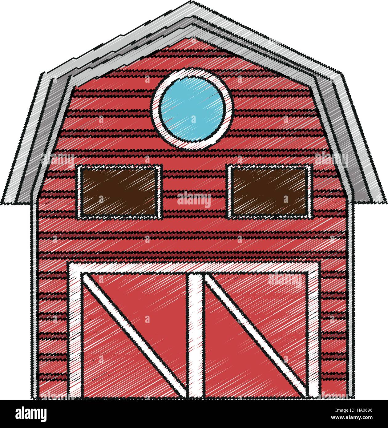 Isolated farm building design Stock Vector Image & Art - Alamy