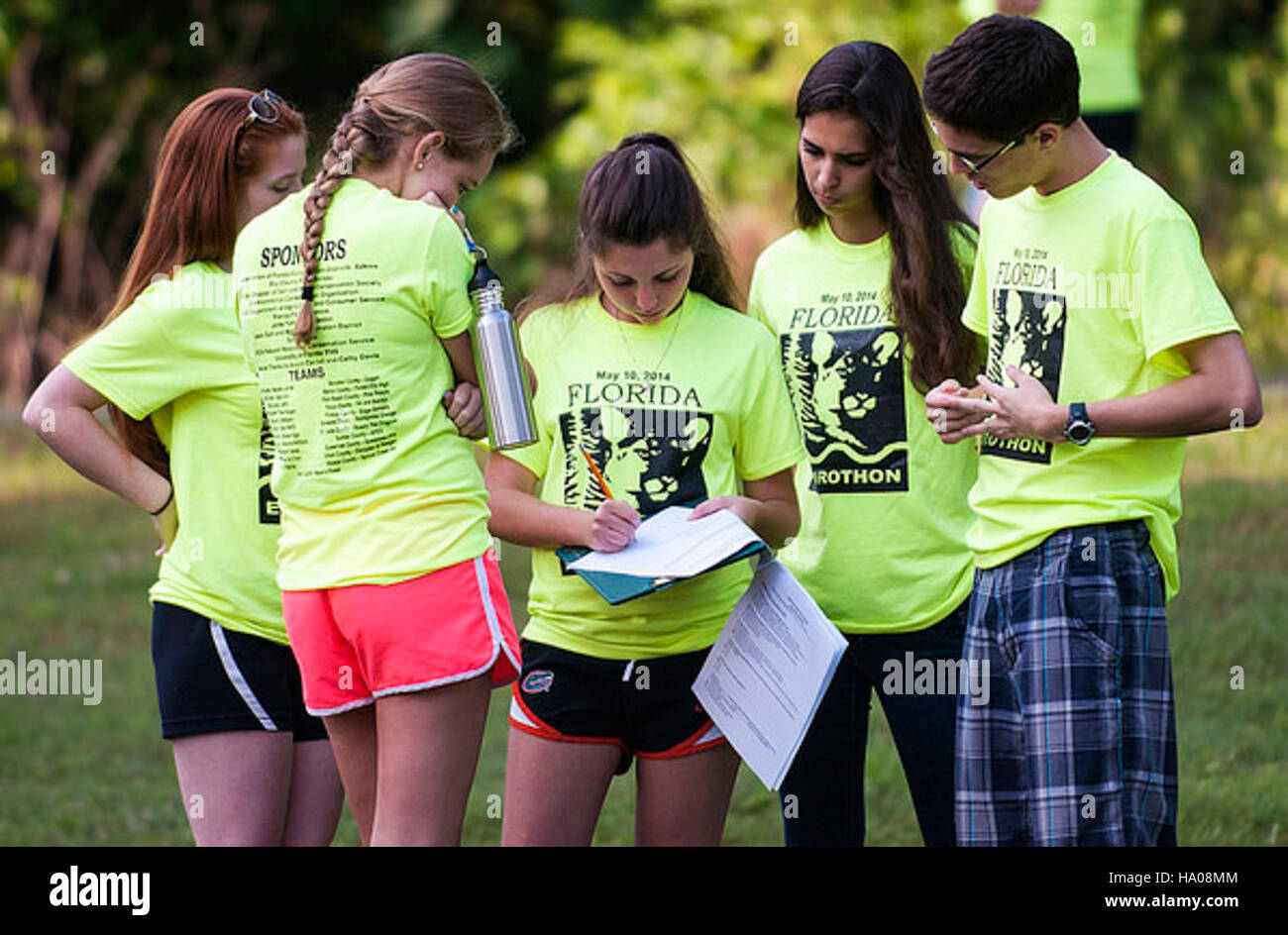 usdagov 14685504646 Envirothon Jupiter High School team Stock Photo Alamy