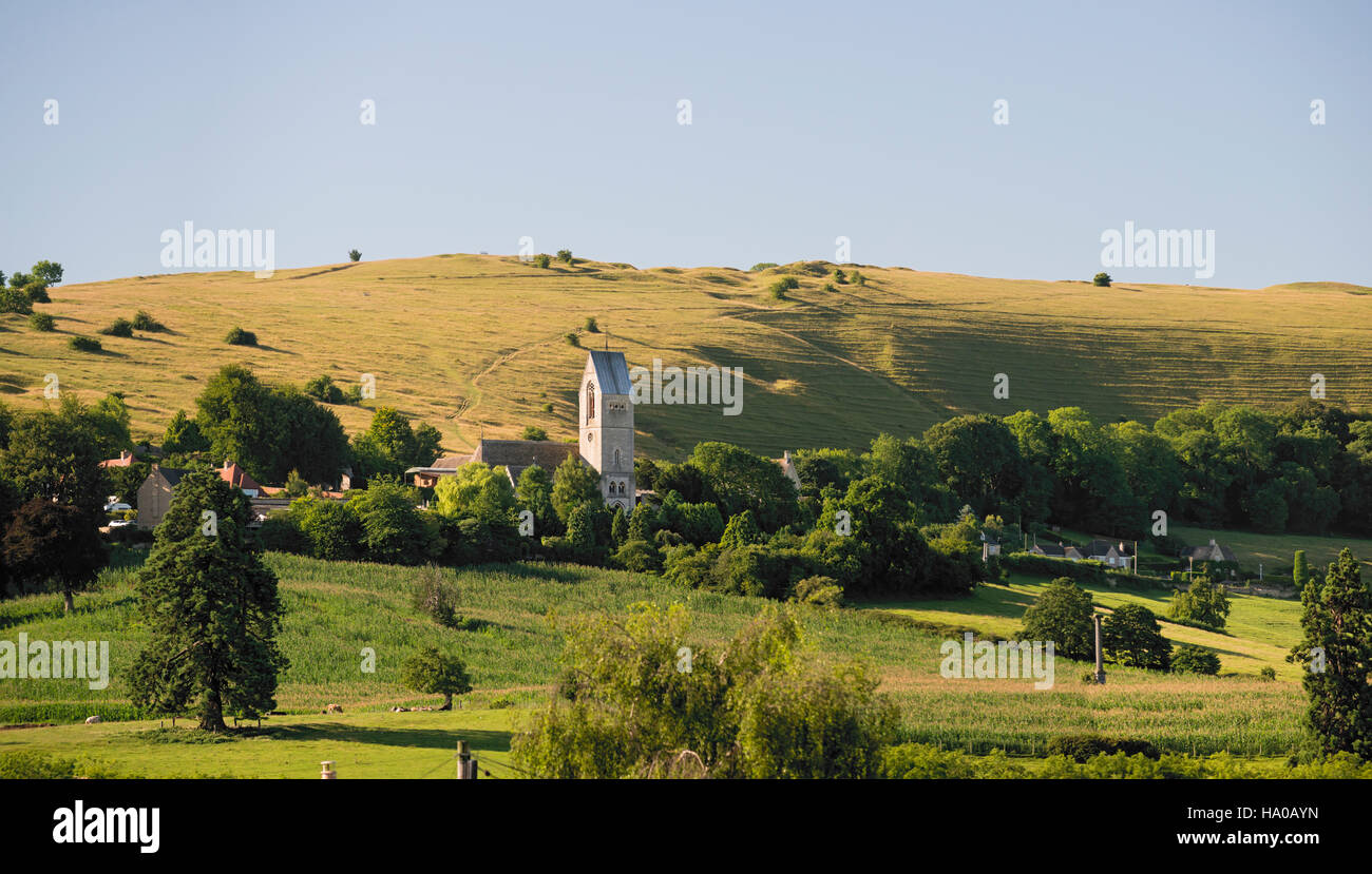Selsley Church, Stroud, Gloucestershire Stock Photo