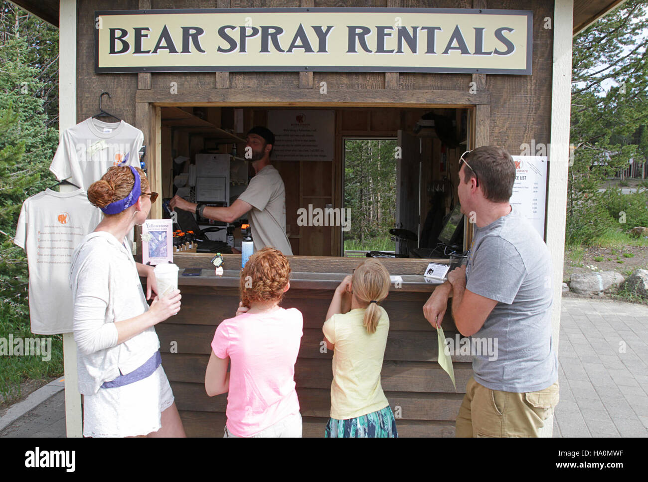 yellowstonenps 23970769309 Bear spray rentals Stock Photo Alamy