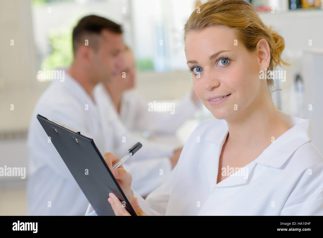 laboratory analyst Stock Photo