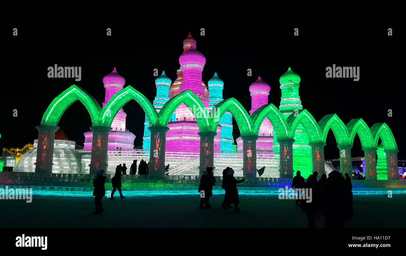 ice sculptures in china 2016