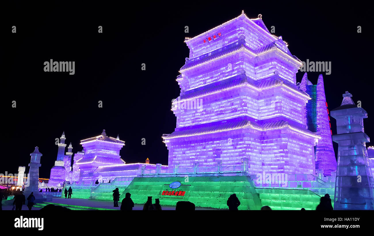 ice sculptures in china 2016