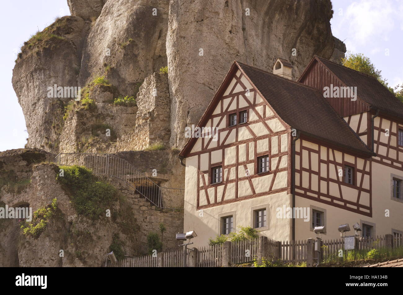 Franconian house in Germany Stock Photo