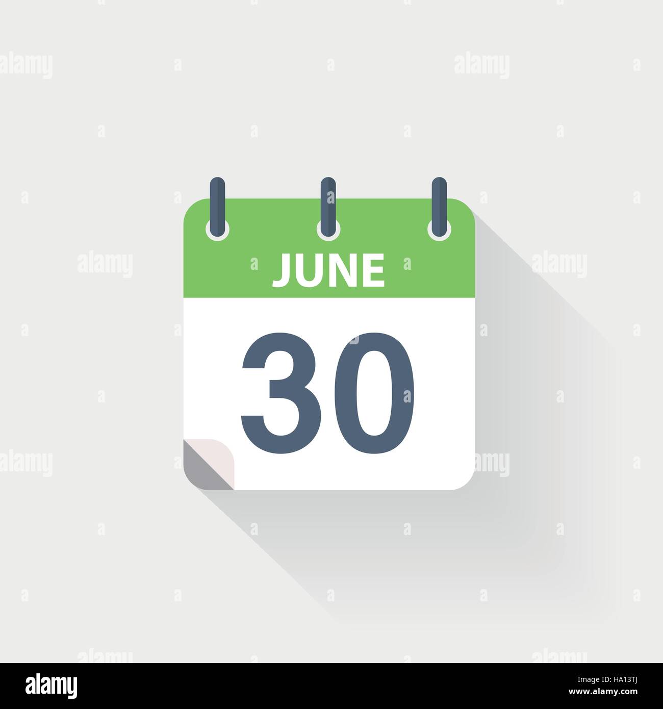 30 june calendar icon Stock Vector Image & Art Alamy