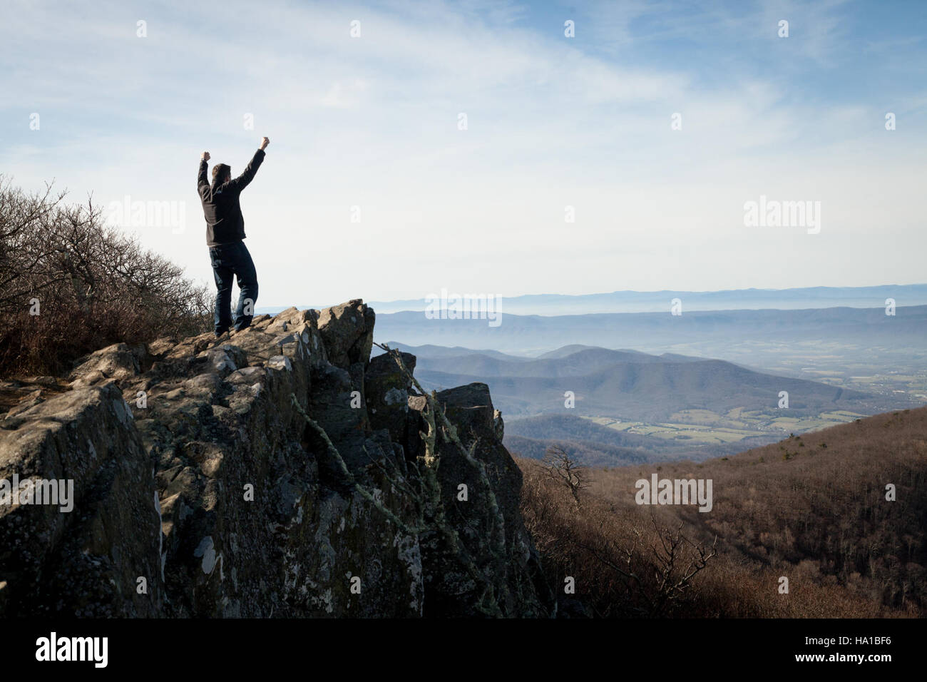 Hiker captures stunning view hi-res stock photography and images - Alamy