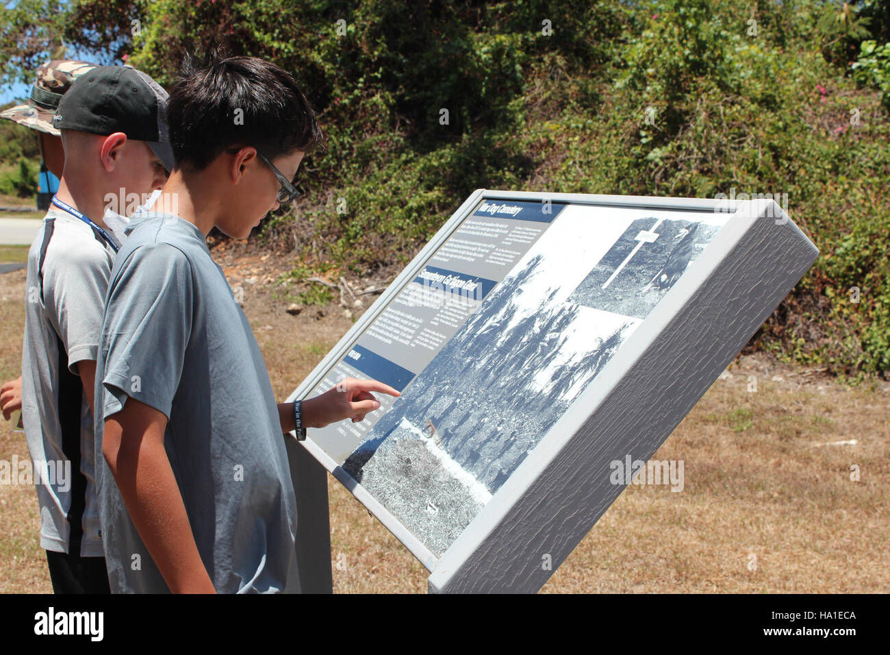This image from the War in the Pacific National Historical Park ...