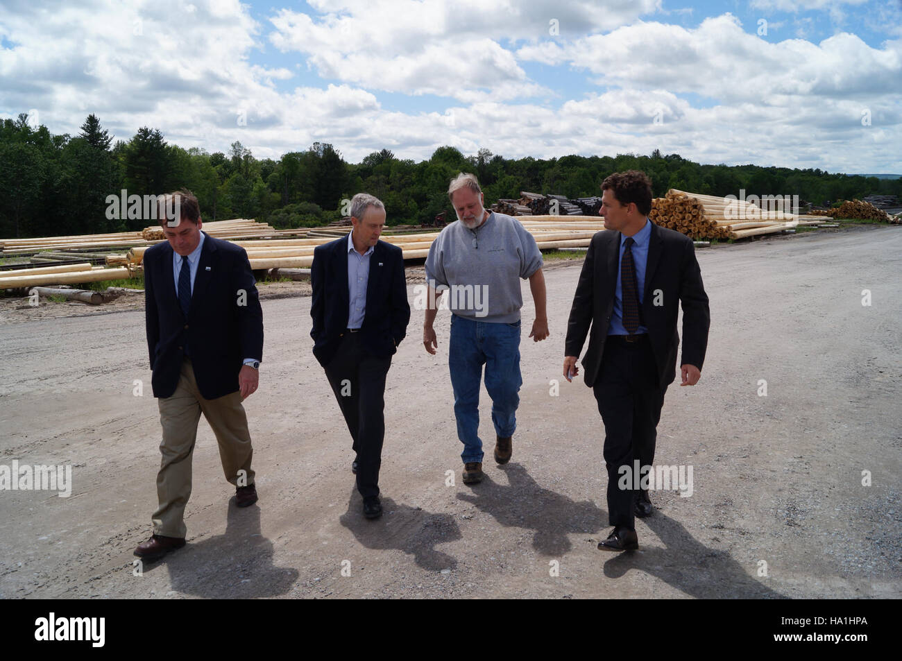 usdagov 27964430936 Administrator Sam Rikkers touring the lumber yard ...