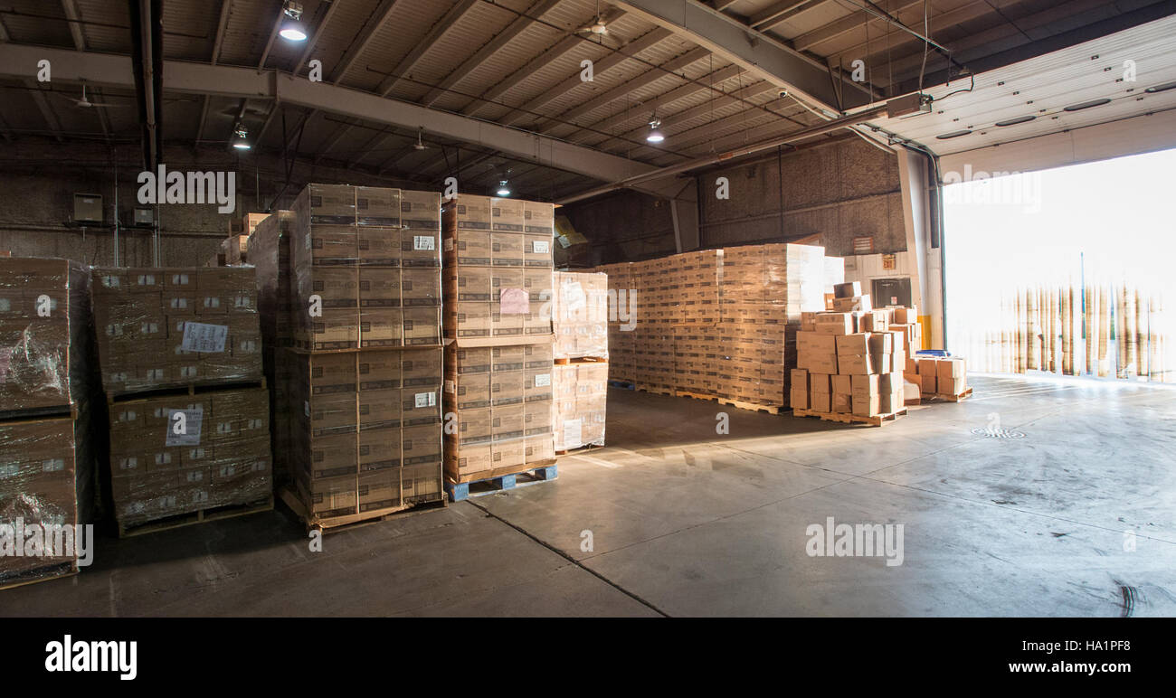 This image shows a USDA food distribution effort, including the ...