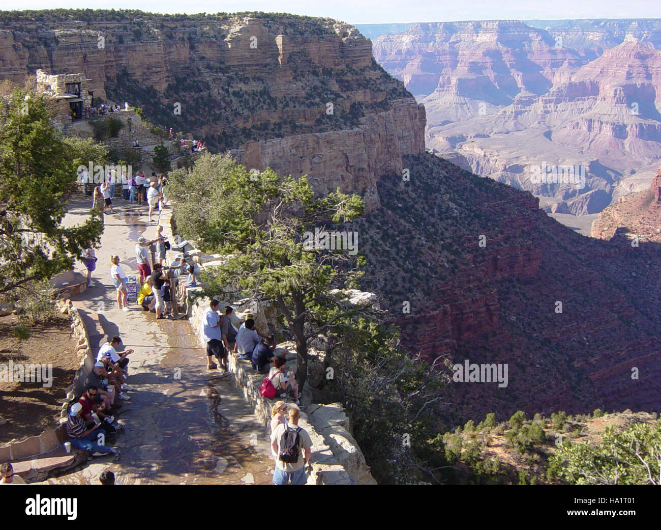 The Grand Canyon's Historic District Rim Trail offers visitors a scenic ...