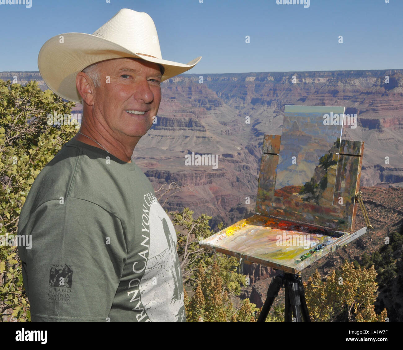 The Grand Canyon National Park held the Celebration of Art event in ...