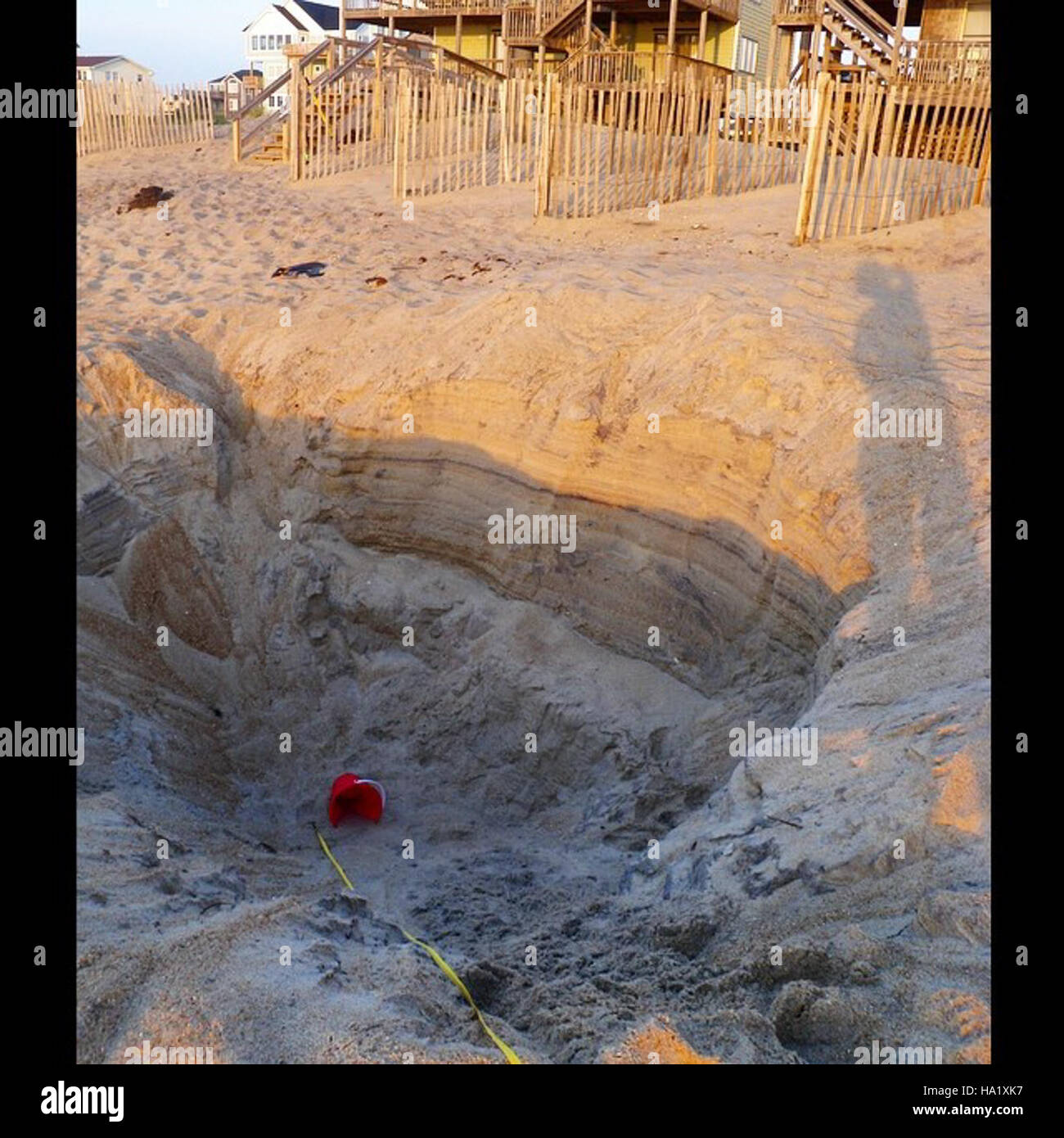 capehatterasnps 14617630468 Dangerous Sand Pits Stock Photo Alamy