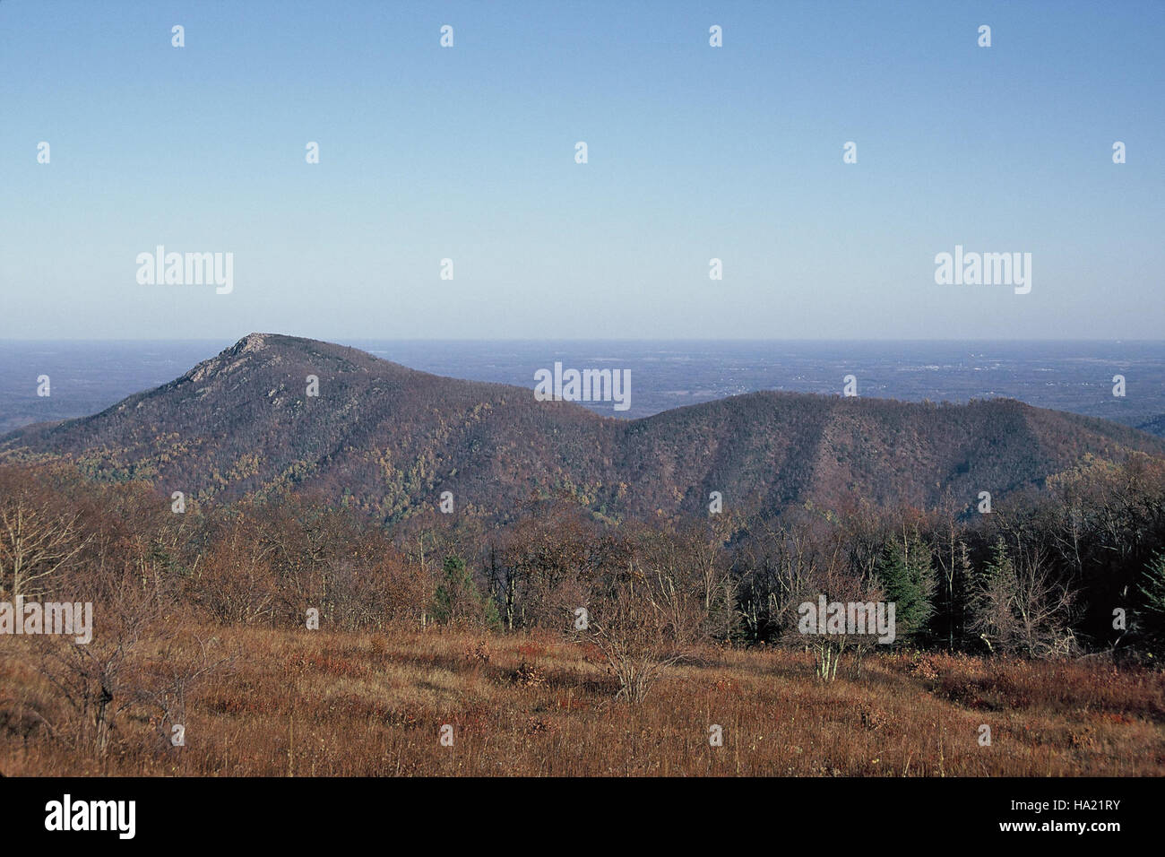 Old Rag Mountain, a popular hiking destination in Shenandoah National ...