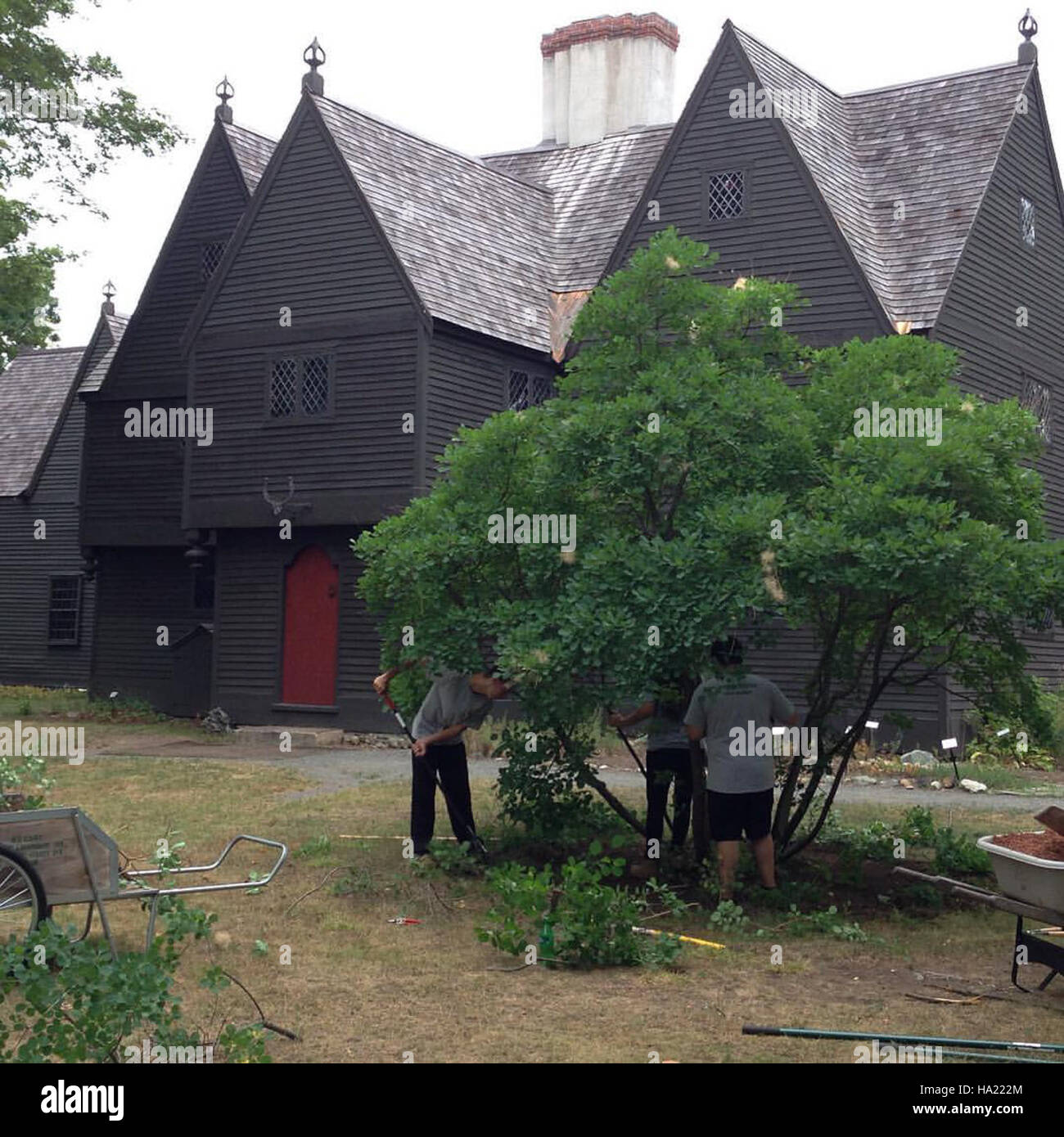 At Saugus Ironworks National Historic Site, young leaders from Essex ...