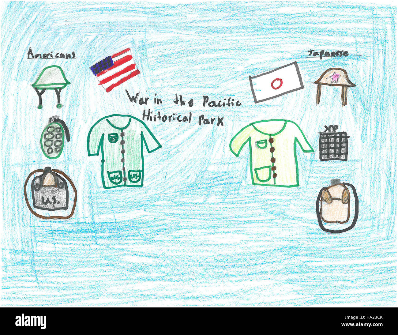The War in the Pacific National Historical Park commemorates the key ...