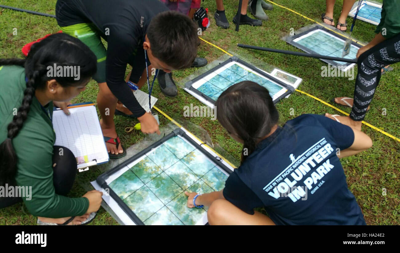 A 2016 image from the War in the Pacific National Historical Park ...