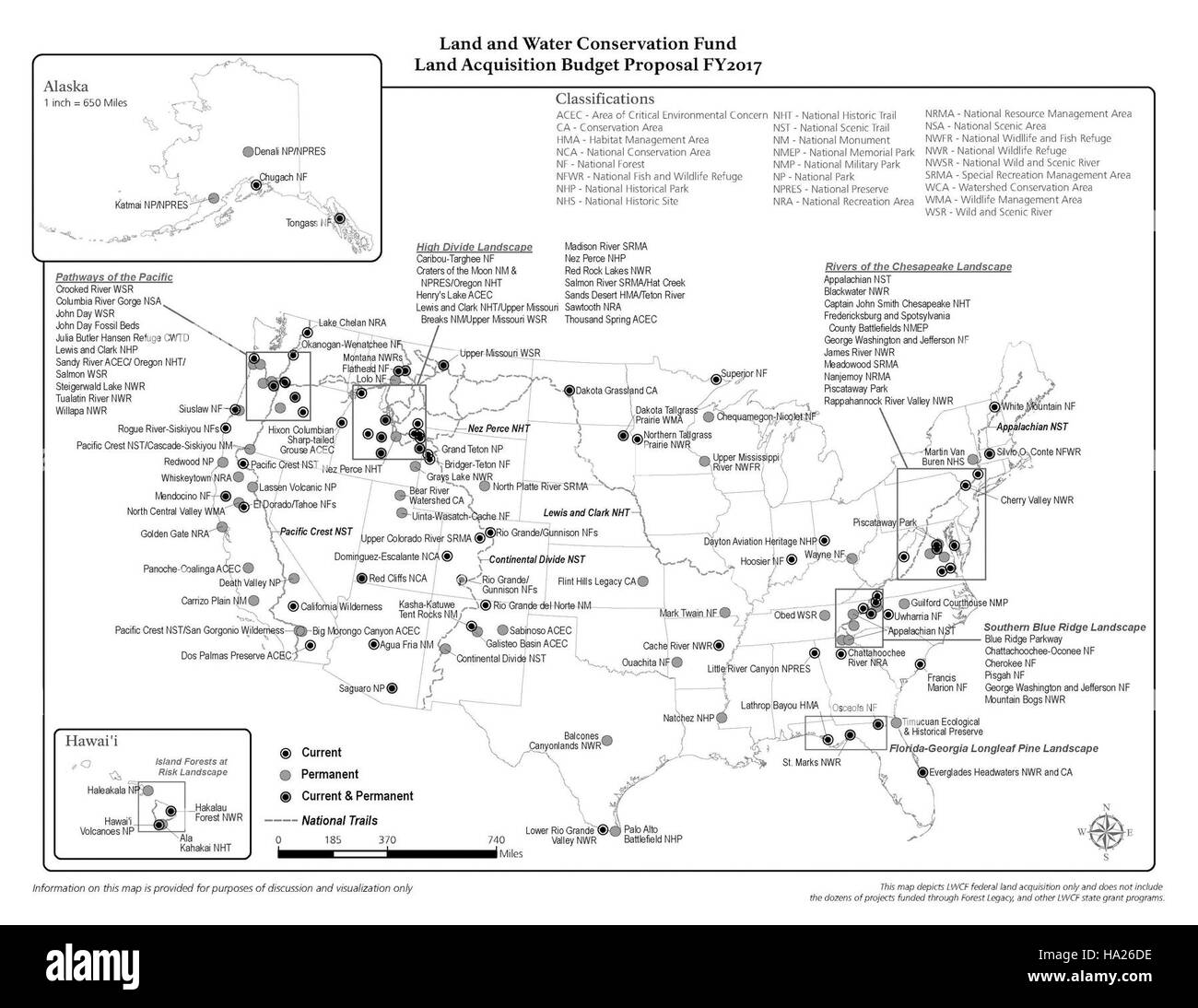 usdagov 24815681815 Land and Water Conservation Fund, Land Acquisition