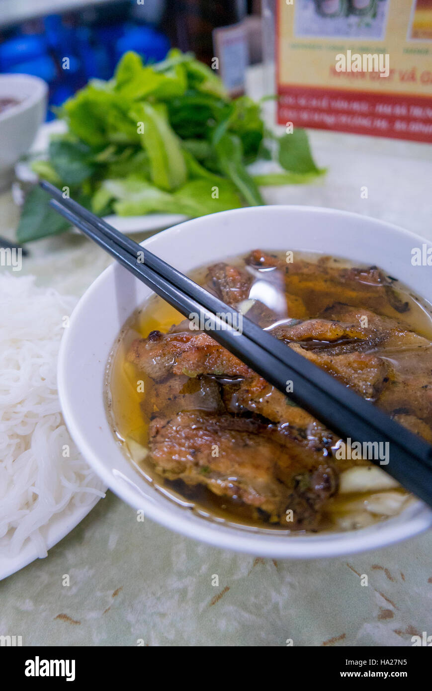 bun cha hanoi obama