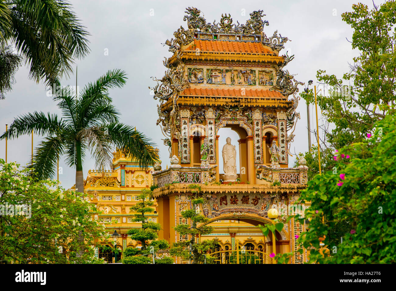 Ving Trang Pagoda, Vietnam, Asia Stock Photo