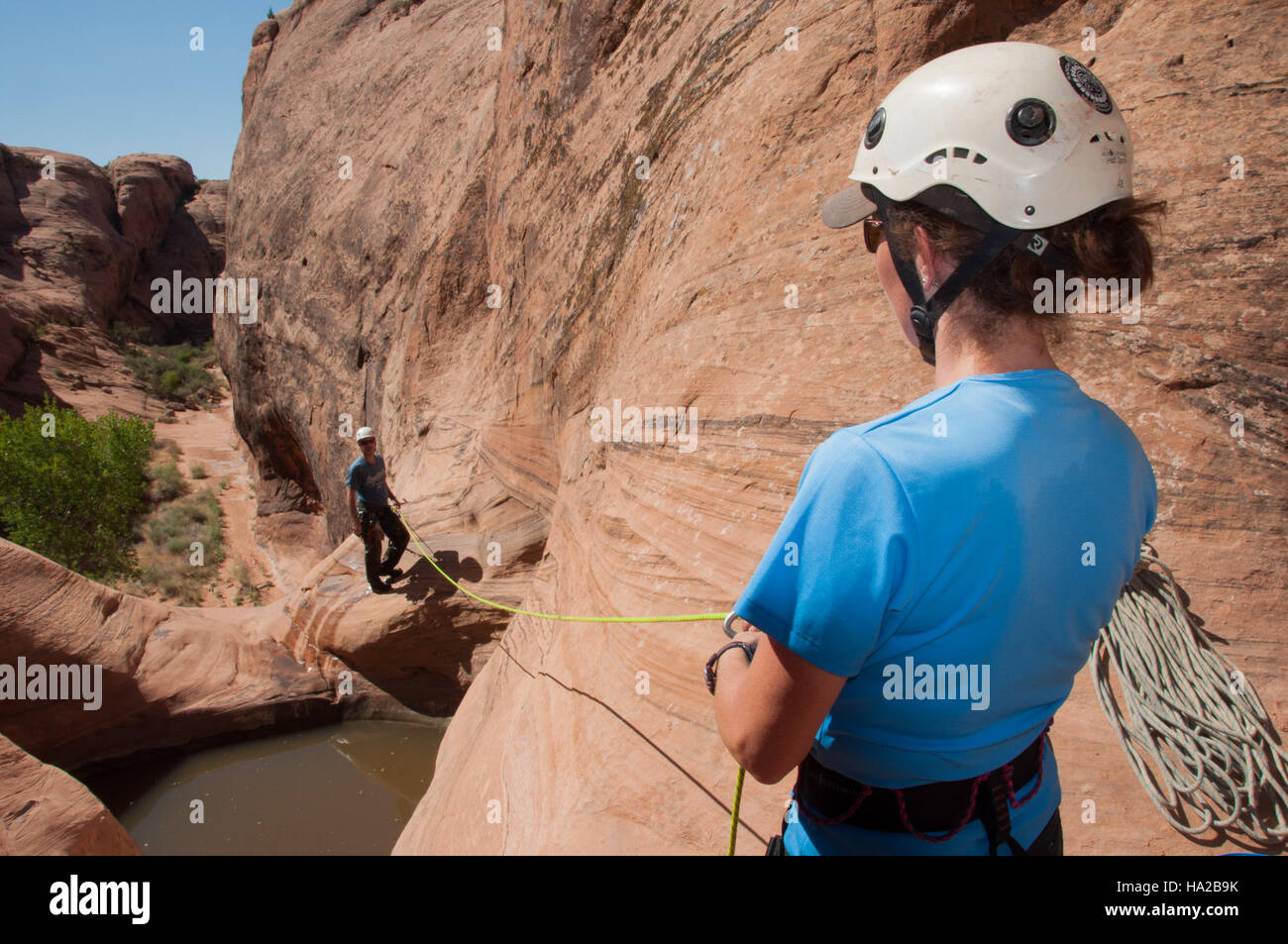 archesnps 9734116097 Arches Canyoneering Stock Photo Alamy