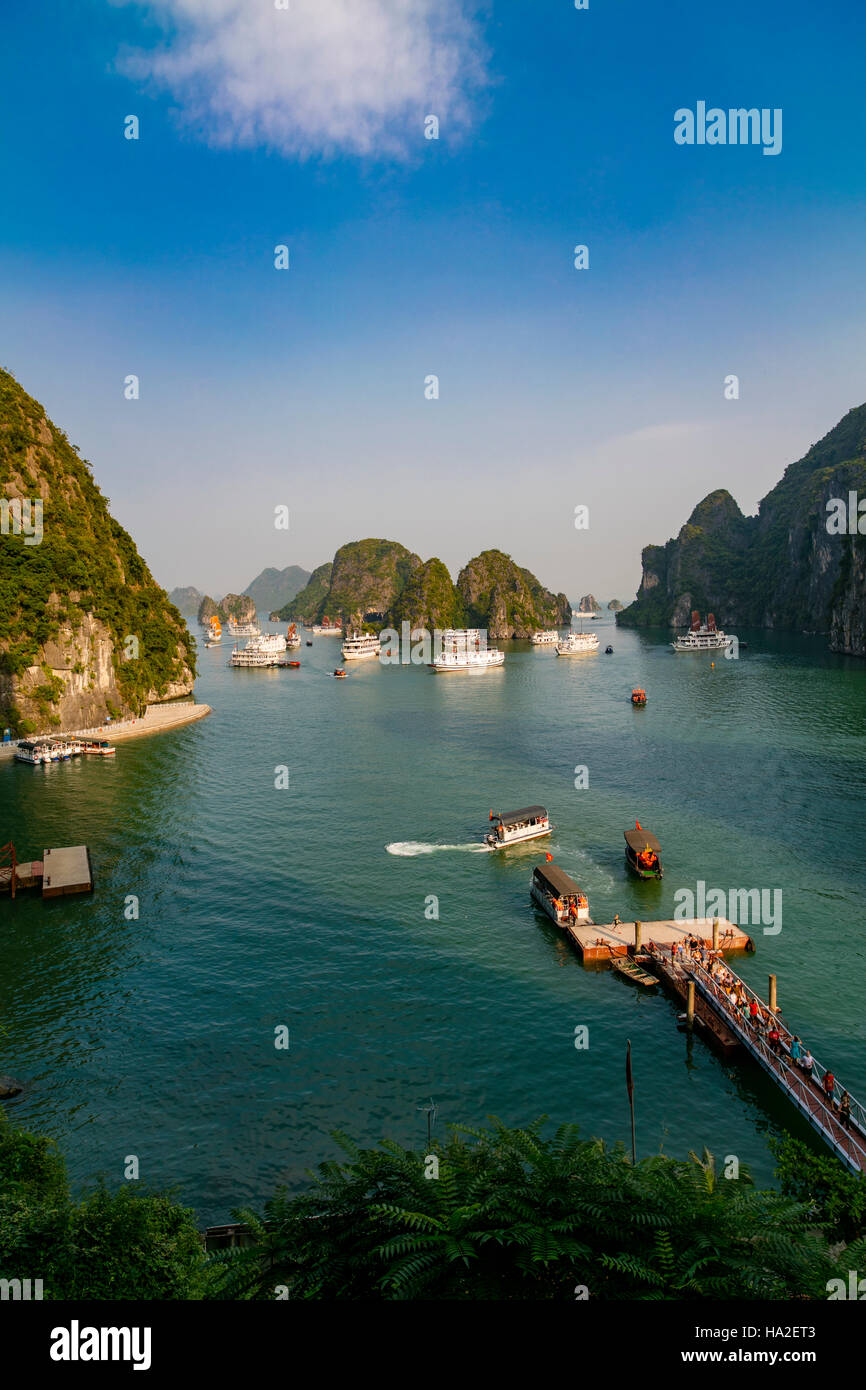 Halong Bay, Vietnam, Asia Stock Photo