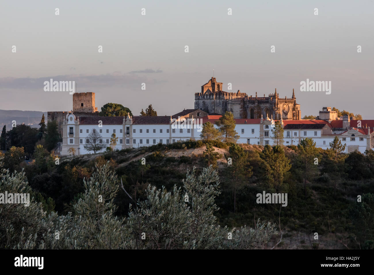 Convent of Christ, Tomar, Portugal Stock Photo