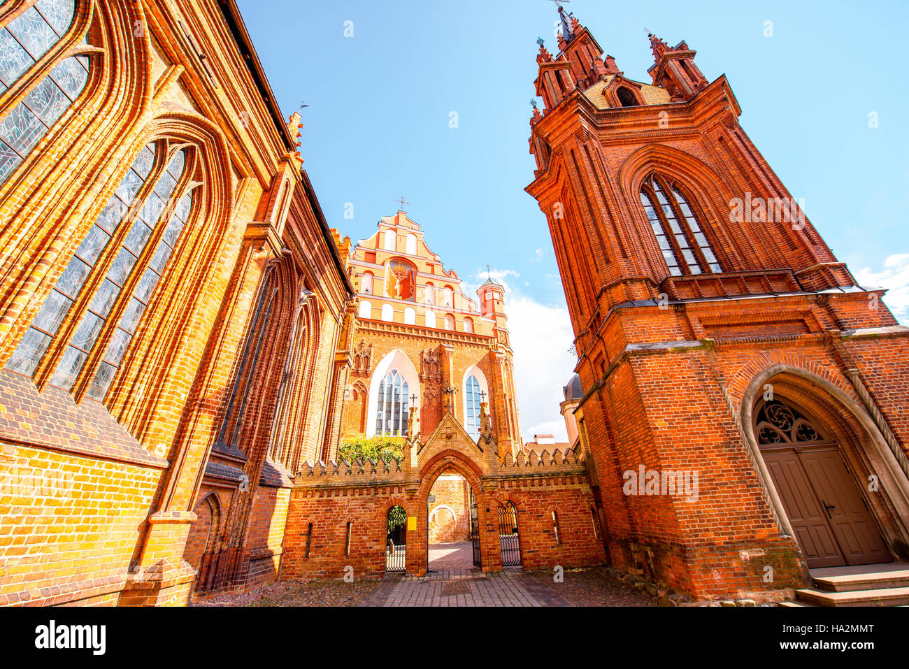 Churches in Vilnius Stock Photo Alamy