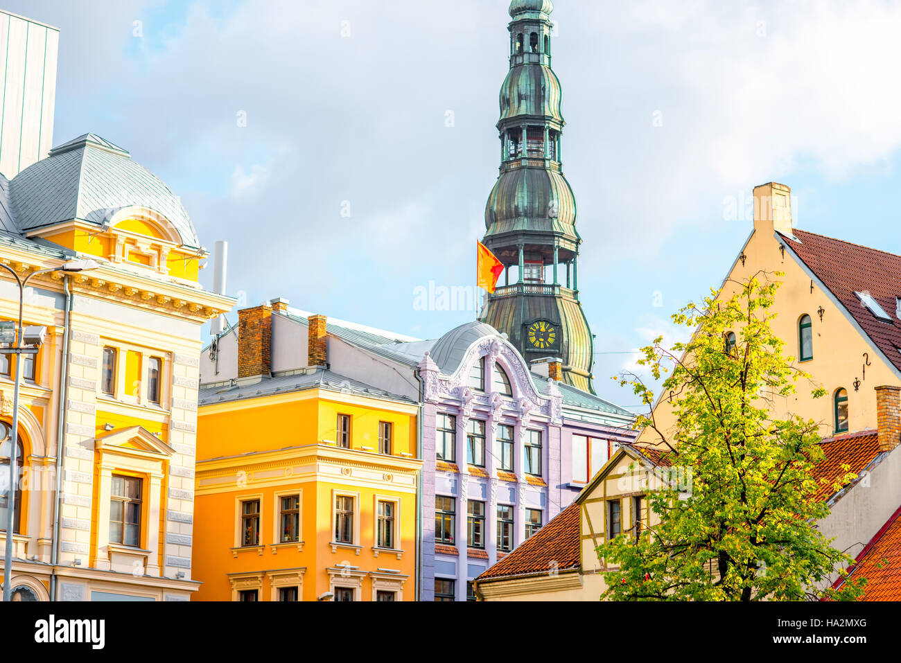 Old town in Riga Stock Photo - Alamy