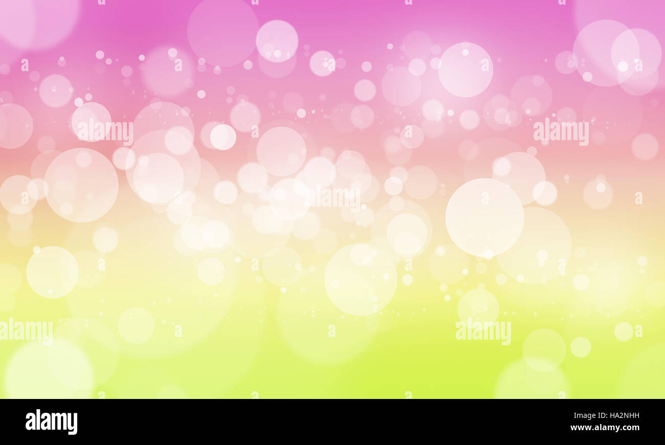 Abstract background with color blurred bokeh lights Stock Photo - Alamy