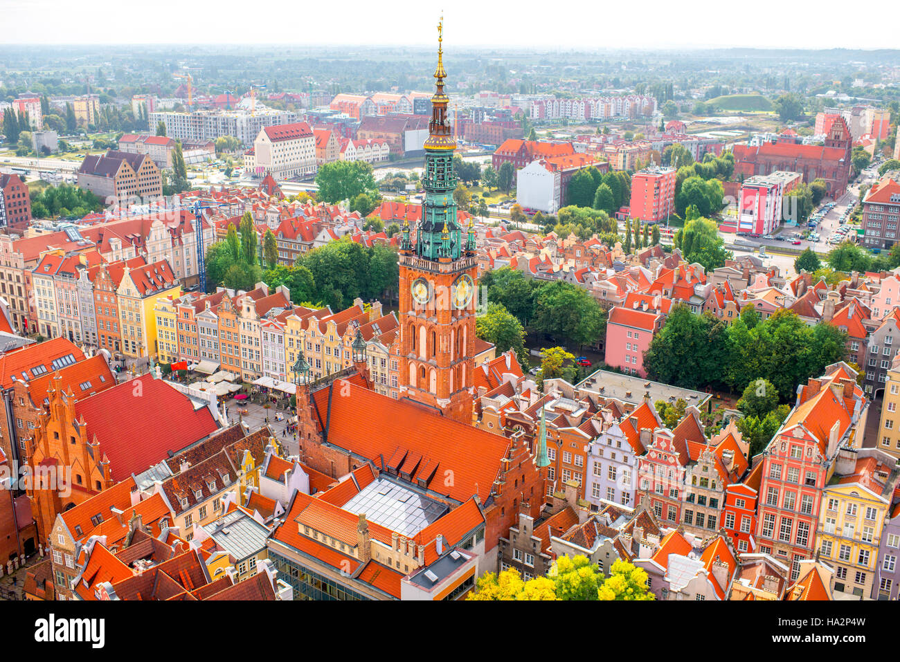 Gdansk old town Stock Photo - Alamy