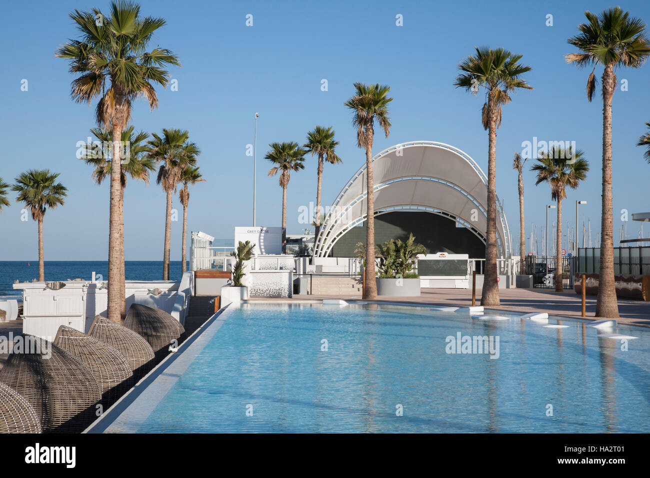 Marina beach club valencia hi-res stock photography and images - Alamy