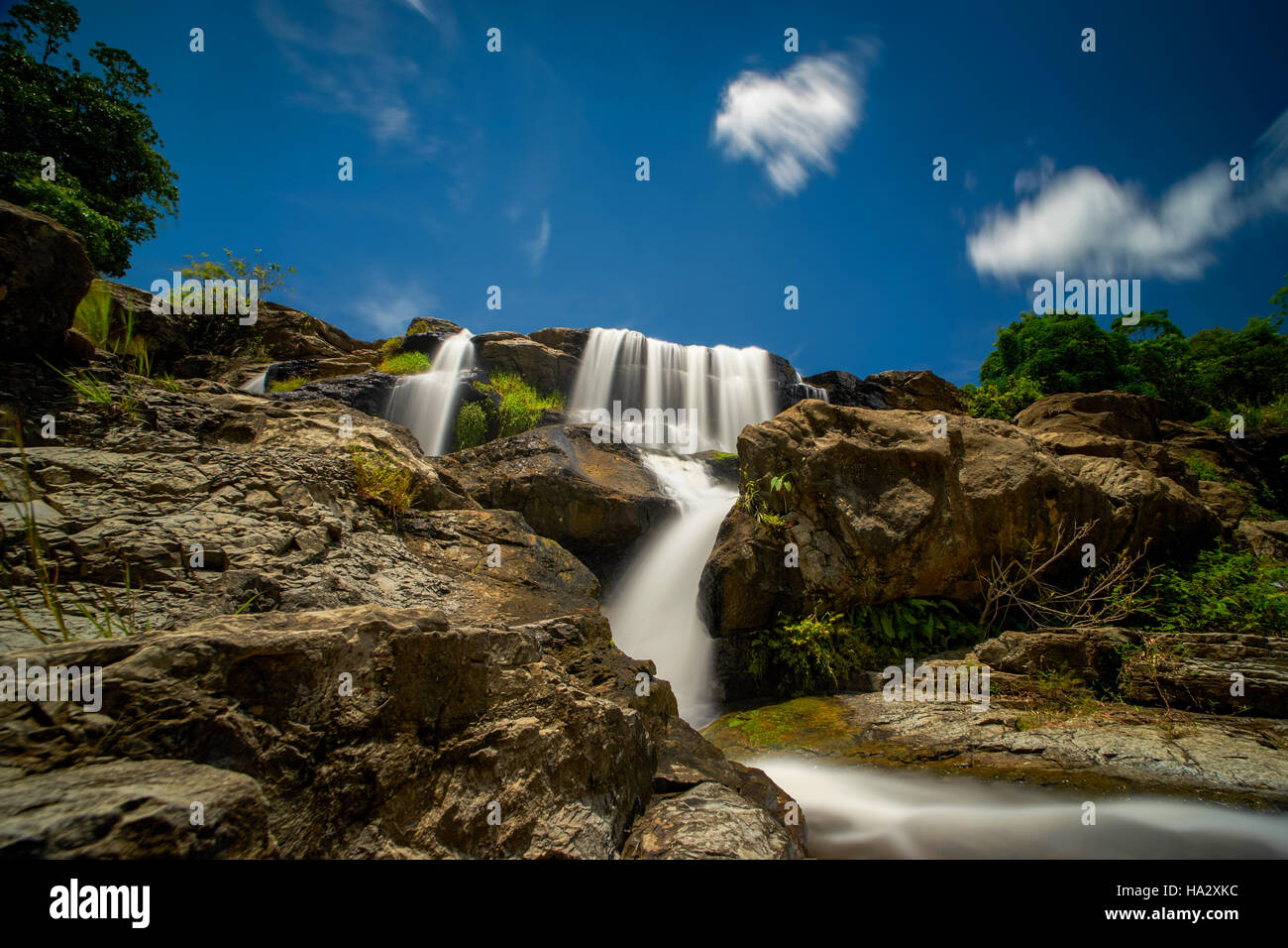 Ai Beling waterfall, Sumbawa, Indonesia Stock Photo - Alamy