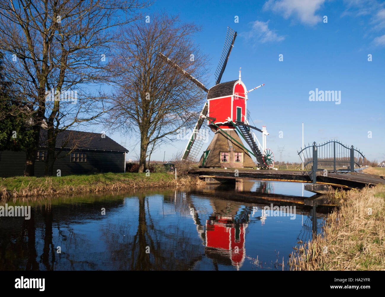 Windmill the Rooie Wip Stock Photo