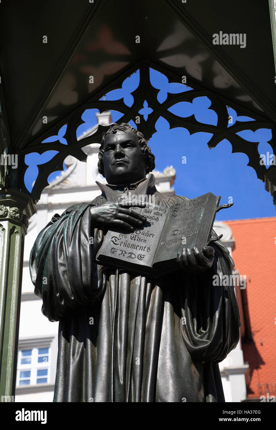 Martin luther reformation wittenberg hi-res stock photography and ...