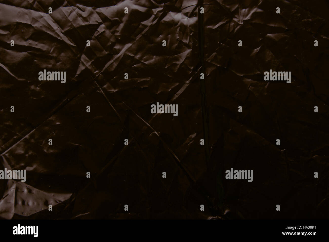 Crumpled plastic film texture . High resolution Stock Photo Alamy