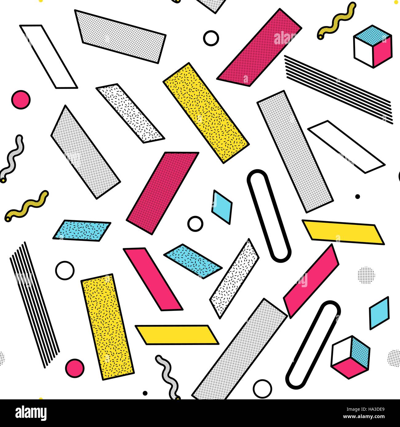 Color universal geometric seamless pattern Stock Vector Image & Art - Alamy