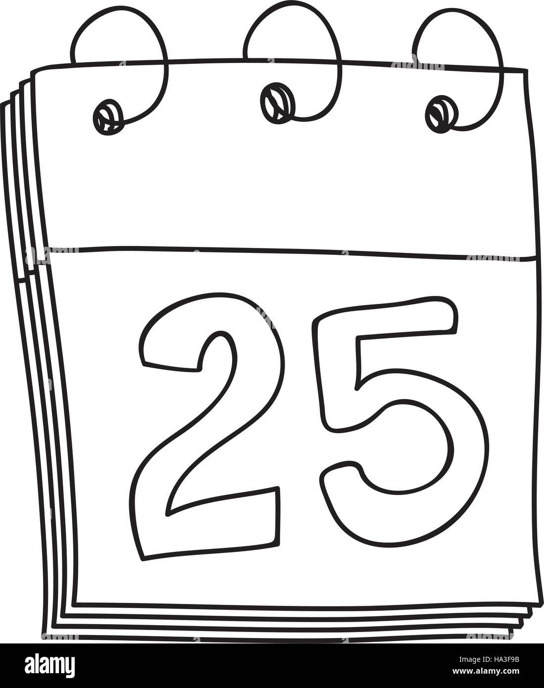 Drawing Of Calendar