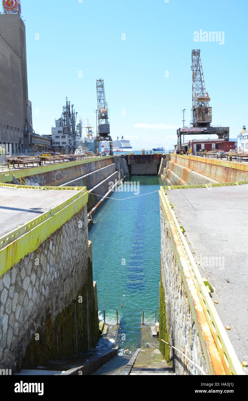 Urban Exploration photography adventure, walk in abandoned place Stock ...