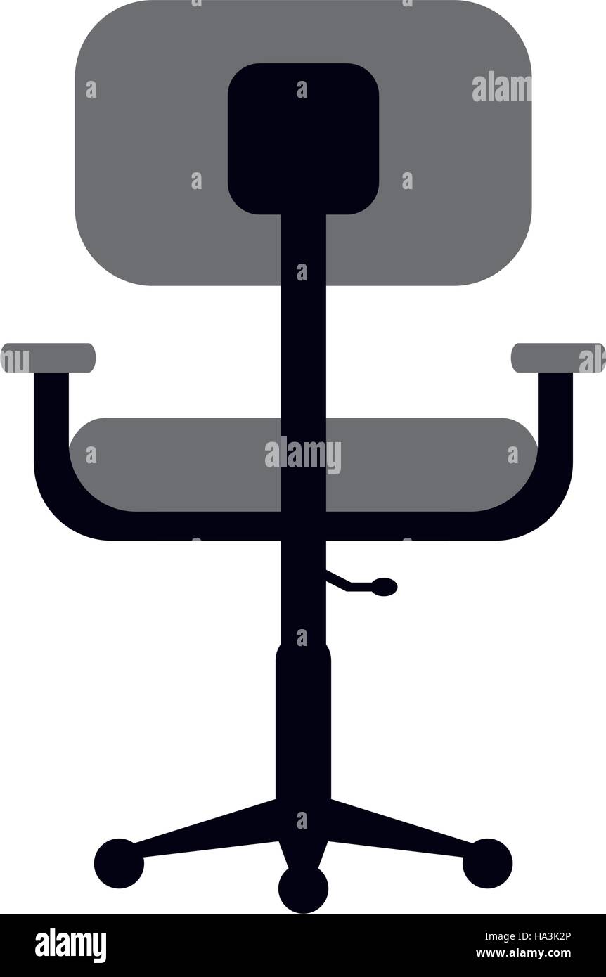 Furniture table chair monochromatic Stock Vector Images - Alamy