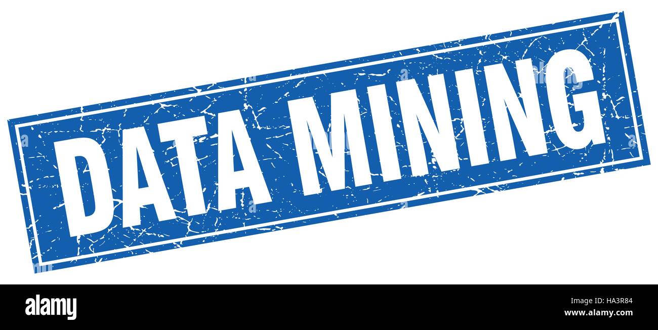 data mining square stamp Stock Vector Image & Art - Alamy