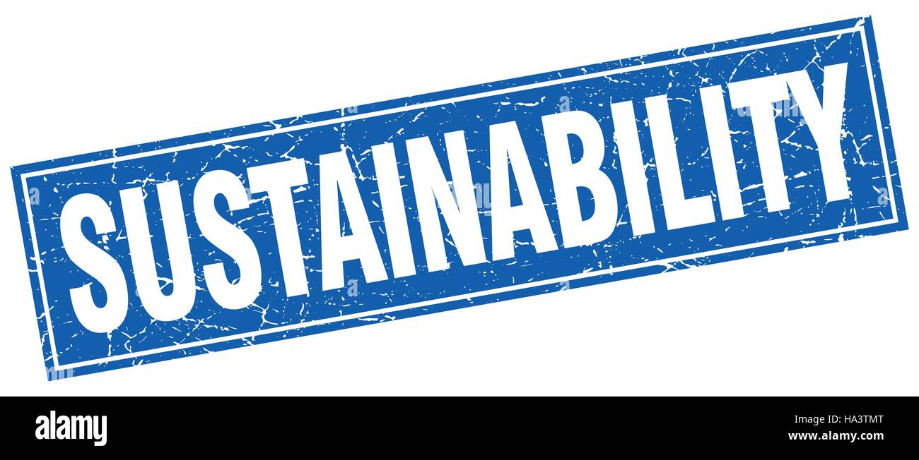 sustainability square stamp Stock Vector Image & Art - Alamy