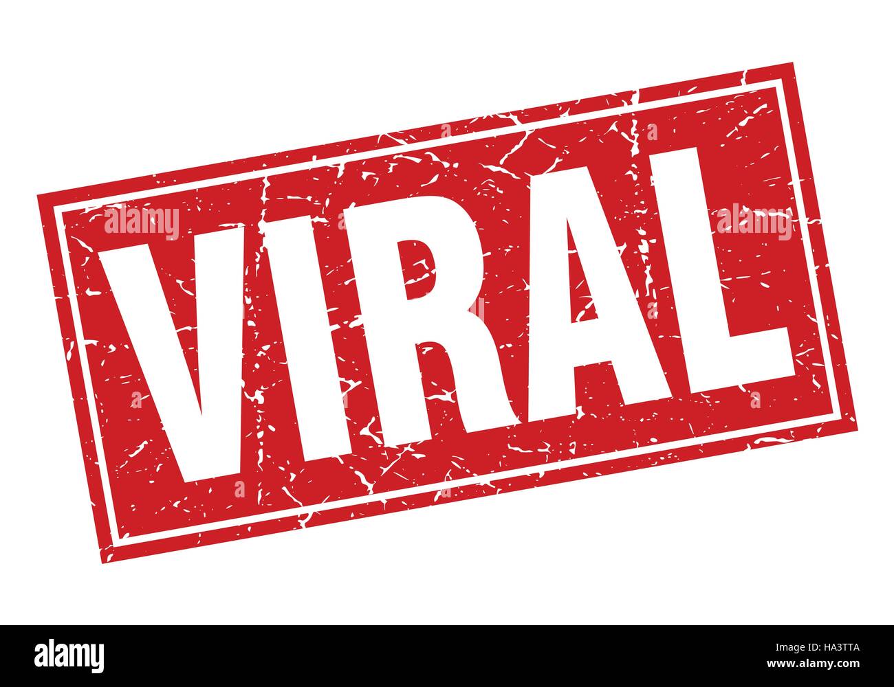 viral square stamp Stock Vector Image & Art - Alamy
