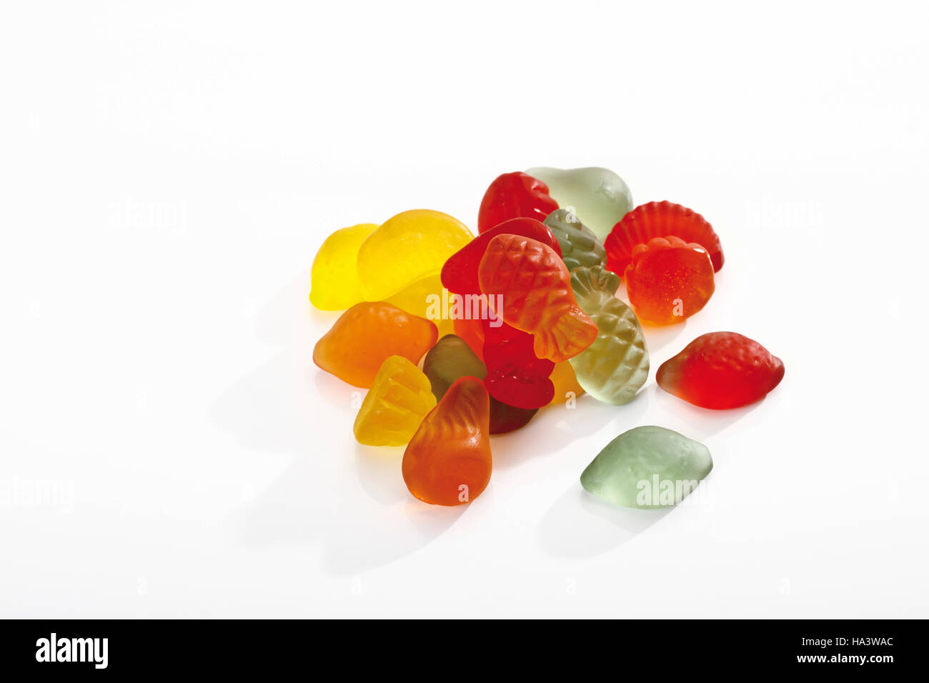 Pile of wine gums Stock Photo Alamy
