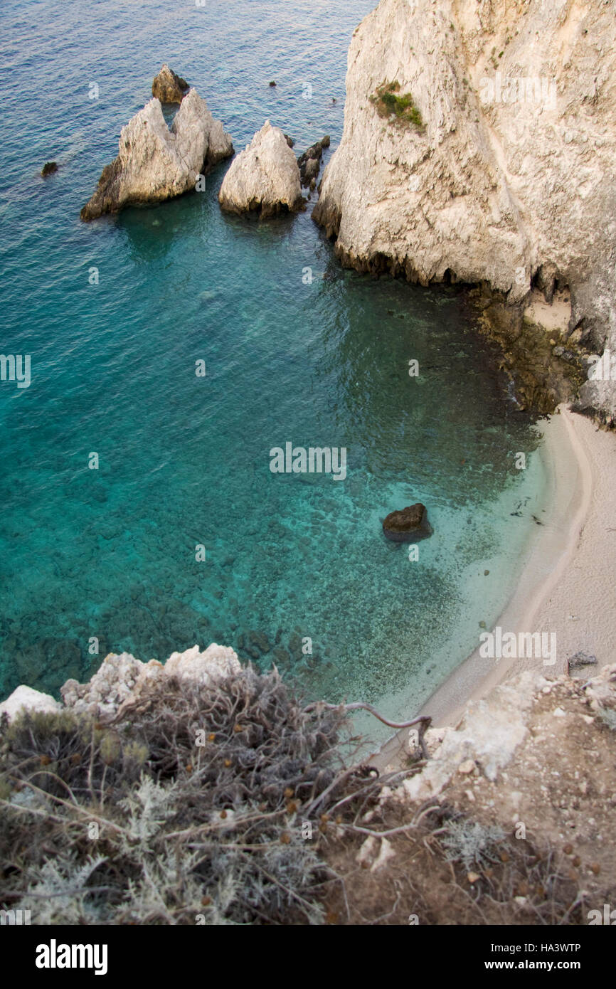 Cala delle Arene, San Domino Island, Tremiti, Gargano, Foggia, Apulia, Adriatic Sea, South Italy, Europe Stock Photo